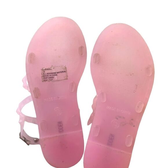 Steve Madden Pink Jelly Sandals - Picture 3 of 3